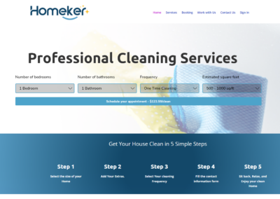 Homeker.us – Cleaning Services